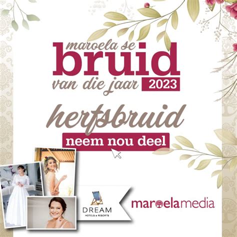 Maroela Se Bruid Van Die Jaar Skryf In As Herfsbruid Maroela Media