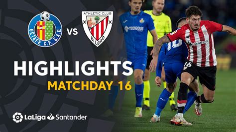 Resumen De Getafe CF Vs Athletic Club 0 0 YouTube