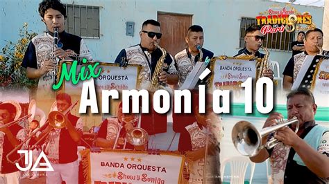 MIX CUMBIAS BANDA SHOW Y TRADICIONES DEL PERU YouTube