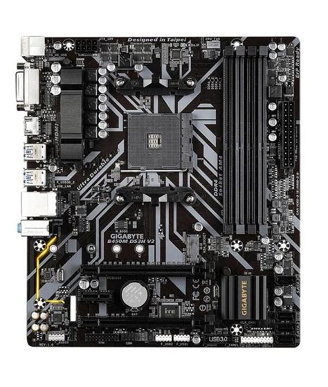 Gigabyte B450m Ds3h V2 Motherboard Am4 Amd B450 Empower Laptop