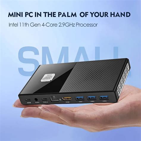 Topton M6 11th Gen Intel Mini PC N6005 N5105 DDR4 2933MHz NVMe Windows