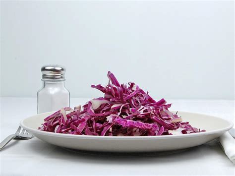 Calories In 85 Grams Of Red Cabbage Raw