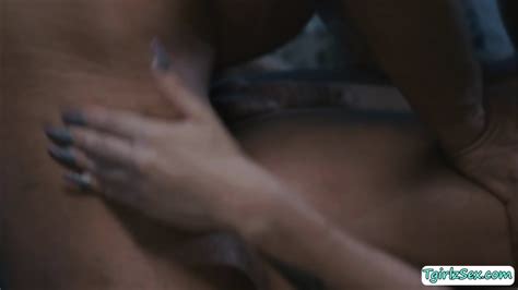 Horny Shemale Wife Gets Her Ass Fucked By Her Black Husband