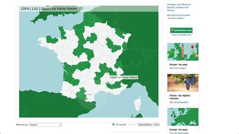 Seterra Speedrun France Metropolitan Departments Pin In 1 33