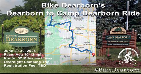Camp Dearborn Overnight Ride Bike Dearborn