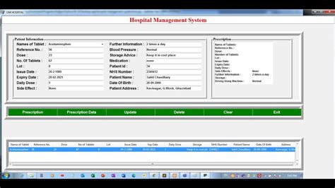 Project On Hospital Management System In Python