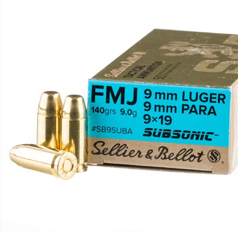 Sellier Bellot Mm Rounds Subsonic Fmj Gr Veteran