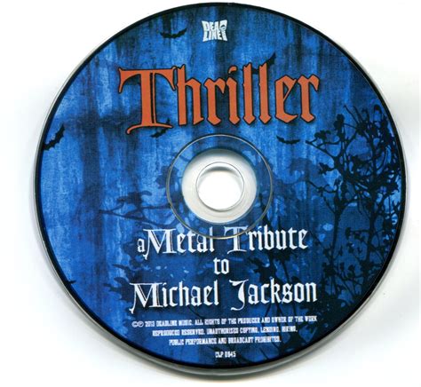 COVERS.BOX.SK ::: thriller a metal tribute to michael jackson (2013 ...