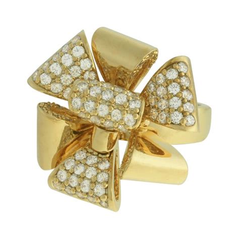 Anel Flor Zirc Nia Lesprit Yp Dourado Cristal Lesprit Bijoux Finas