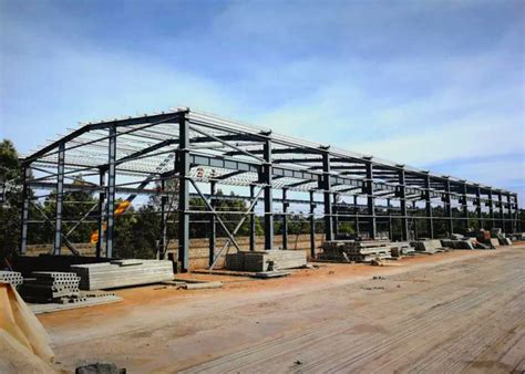 Light PEB Steel Buildings Metal Agricultural Warehouse Construction Support