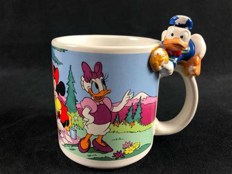 Disney Donald Duck Applause Coffee Mug Cup Kitchen Dining Mugs Etna