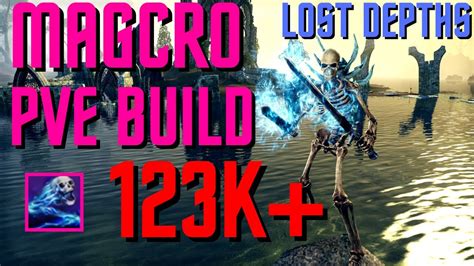 ESO Magicka Necromancer PVE Build 123k Lost Depths YouTube