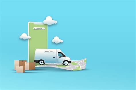 Premium Vector Online Shopping Background With An Illustration Of