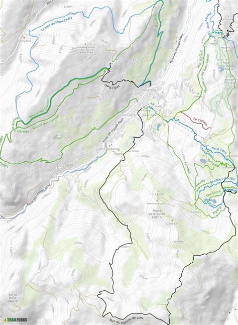 Les Gets France Mountain Biking Trails Trailforks