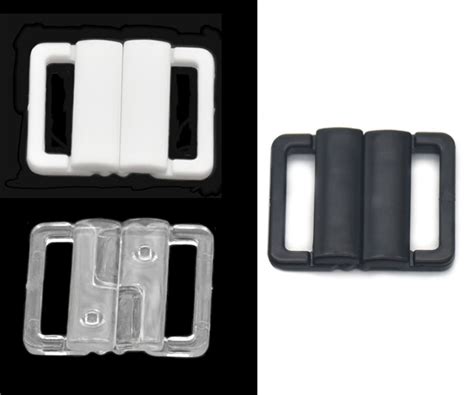 Plastic Bikini Clip Snap Hook Bra Strap Buckle Swimwear Underware Clasp