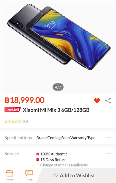 Mi MIX 3 Global Version Launch in Thailand Online Store on 10 Dec ...