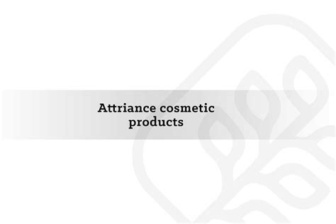Attirance | Franchise Orchard