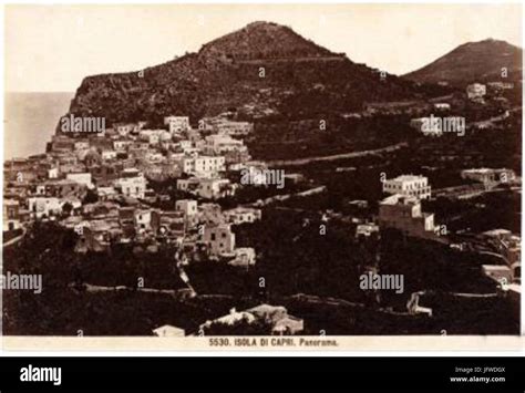 Brogi Giacomo 2818 188129 N 5530 Isola Di Capri Panorama Stock