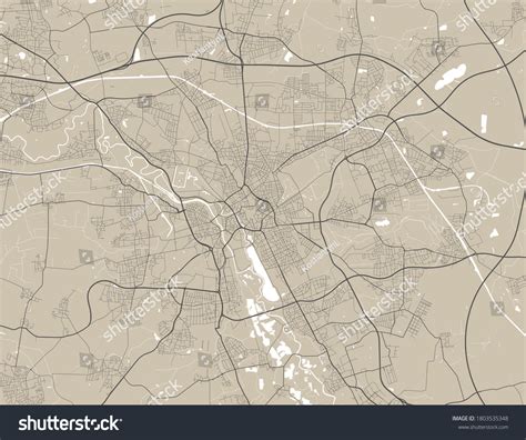 Hanover City Map Poster Map Hanover Stock Vector (Royalty Free) 1803535348 | Shutterstock