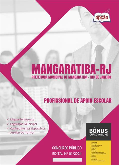 Apostila Prefeitura De Mangaratiba Rj Em Pdf Profissional De Apoio