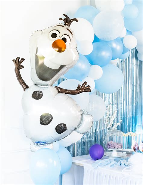 Ballon Aluminium Olaf Reine Des Neiges Vegaooparty