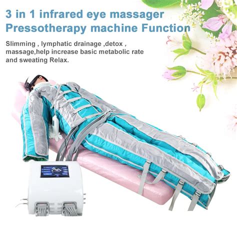 Air Wave Pressure Lymphatic Drainage Full Body Massager Vacuum Therapy Pressotherapy Machine