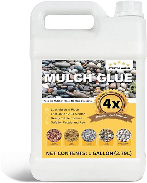 Amazon Mulch Glue Gallon Concentrate Mulch Rock Glue Pea