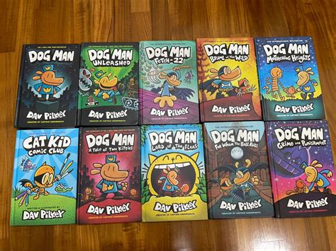 Dogman books - set of 10, Hobbies & Toys, Books & Magazines, Children's ...