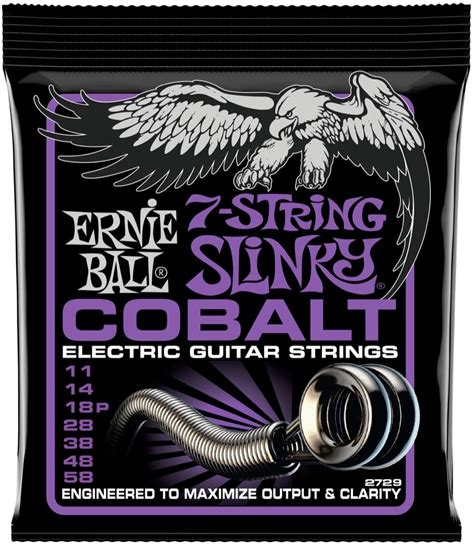 Ernie Ball Cobalt 7 String Power Slinky User Reviews Zzounds