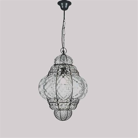 Pendant Lamp Lanterna Veneziana Bottega Veneziana Blown Glass