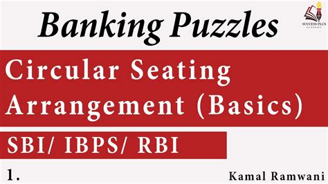 Banking Puzzles Circular Seating Arrangement Basics Complete Course