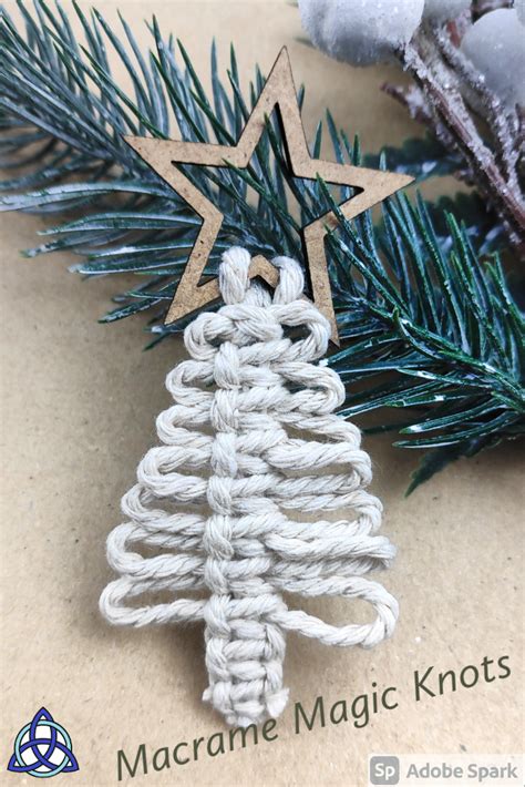 Macrame Christmas Tree Pattern Meghanbrannan