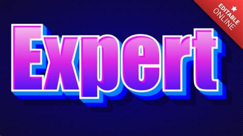 Expert | Science | Text Effect Generator