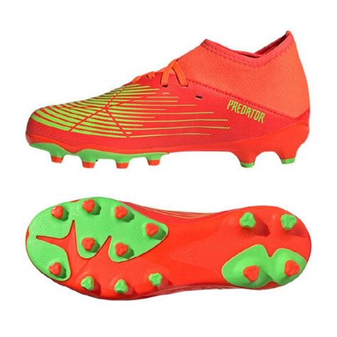 Adidas Predator Edge 3 MG piros fiú focicipő Sportboltom