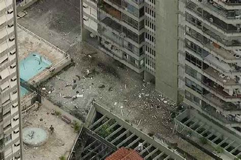 Explos O Em S O Conrado No Rio De Janeiro Destroi Apartamentos