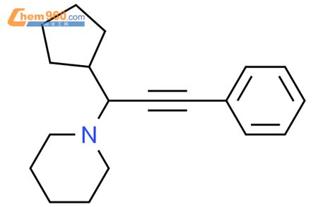 615253 70 8 PIPERIDINE 1 1 CYCLOPENTYL 3 PHENYL 2 PROPYNYL CAS号