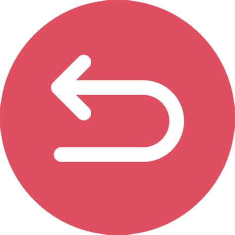 Turn Back Generic Flat Icon