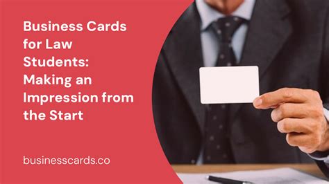 Business Cards for Law Students: Making an Impression from the Start ...