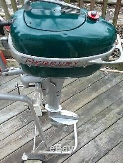 Vintage 1951 Mercury Kiekhaefer Kf5 Super 5hp Outboard Motor