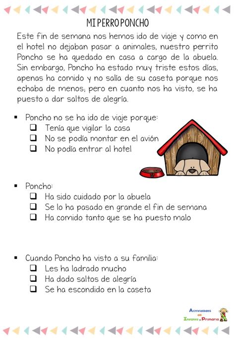 Nuevas Lecturas Cortas Con Preguntas Actividades De Infantil Y Primaria