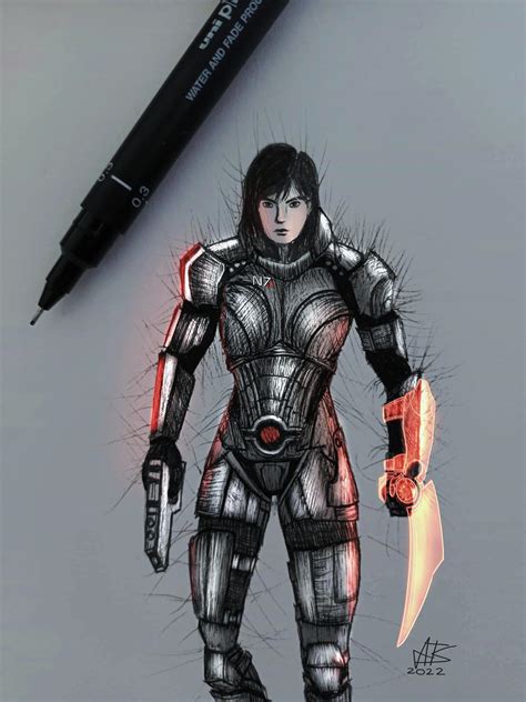 My Femshep Fan Art Rmasseffect