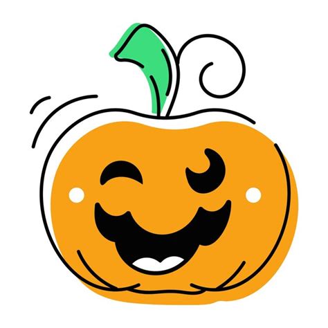 El Icono De Las Calabazas De Halloween Vector Premium