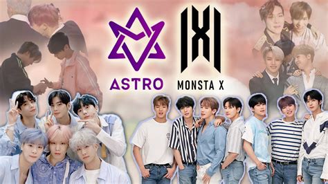 Astro And Monsta X Funniest Interactions Monstro X Moments Youtube