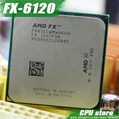 AMD FX 6120 AM3 3 5 GHz 8 MB 95 W 6 Core CPU Procesador FX Serie