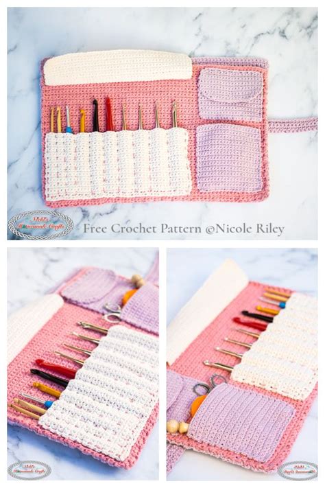 Crochet Hook Holder Case Free Pattern Video Tutorial Artofit