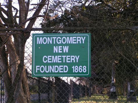 Montgomery New Cemetery In Montgomery Texas Find A Grave Cemetery