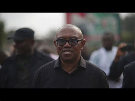 Pr Sidentielle Au Nigeria Peter Obi Conteste Sa D Faite En Justice