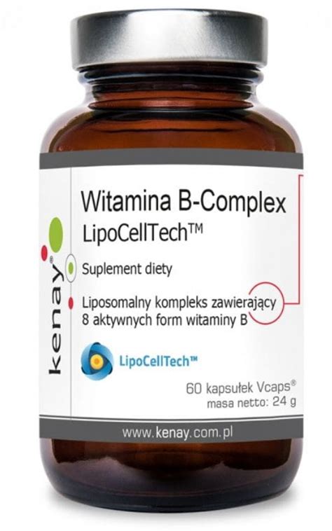 Liposomalna Witamina B Complex Lipocelltech Kapsu Ek Kenay Sk Ad