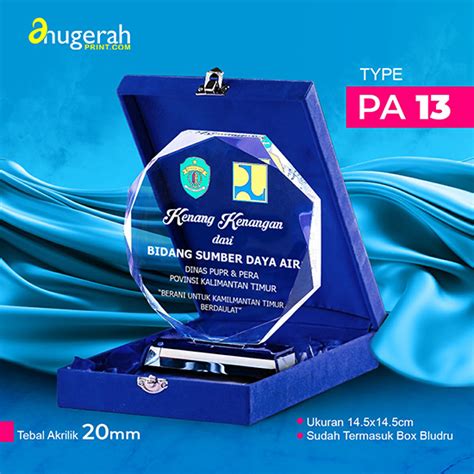 Plakat UV Akrilik PA 13 20 Mm Anugerah Print