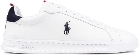 Polo Ralph Lauren Mens Heritage Court Trainers White 12 Uk